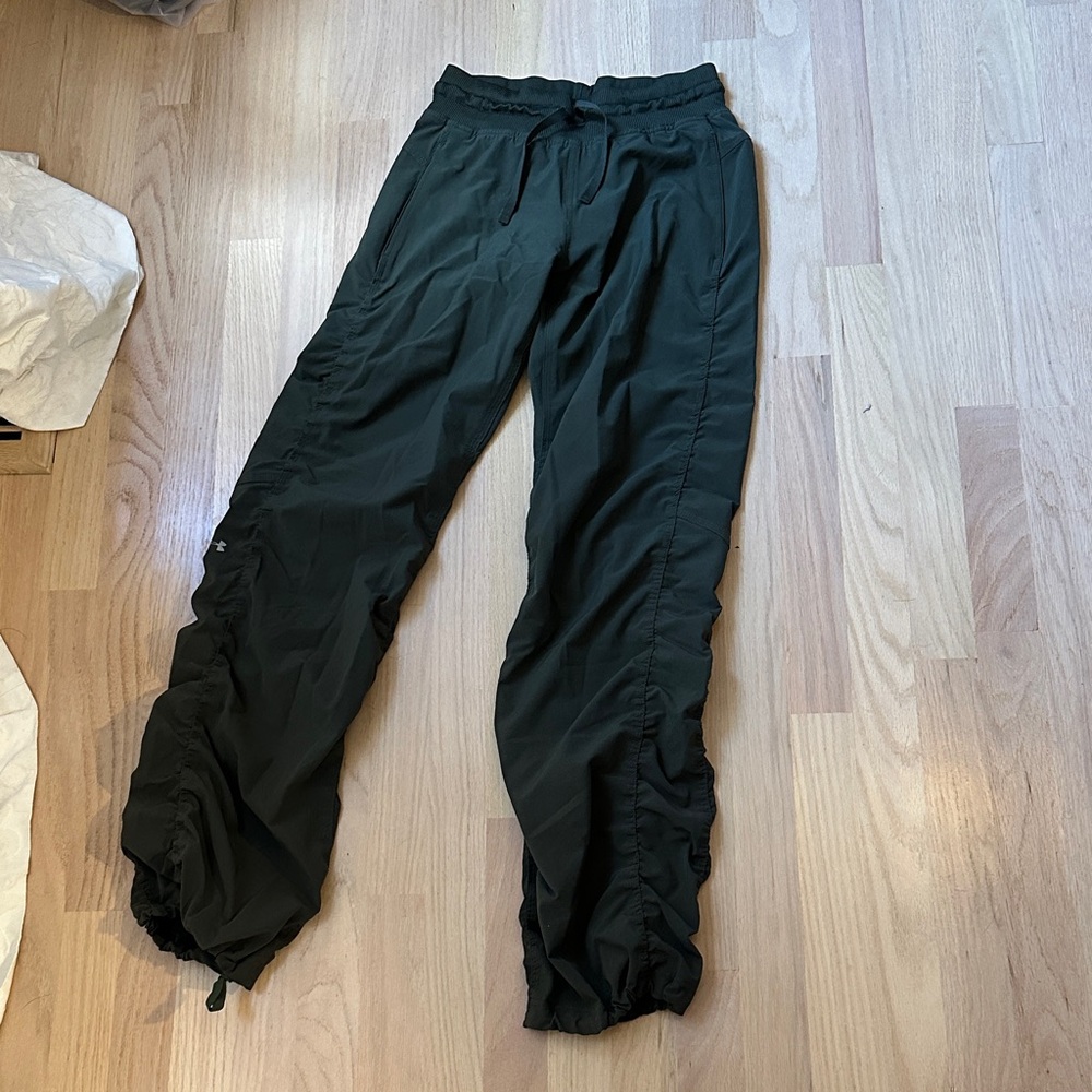 Under Armour Olive Green Ruched Joggers